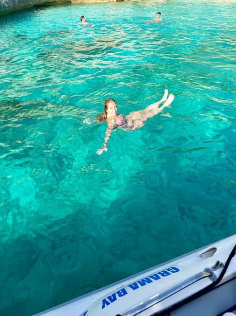 Vlore: Secret Blue Gem Cave and Grama Bay Tour by Speed Boat - The short stops around Secret Canyon and Seal Cave