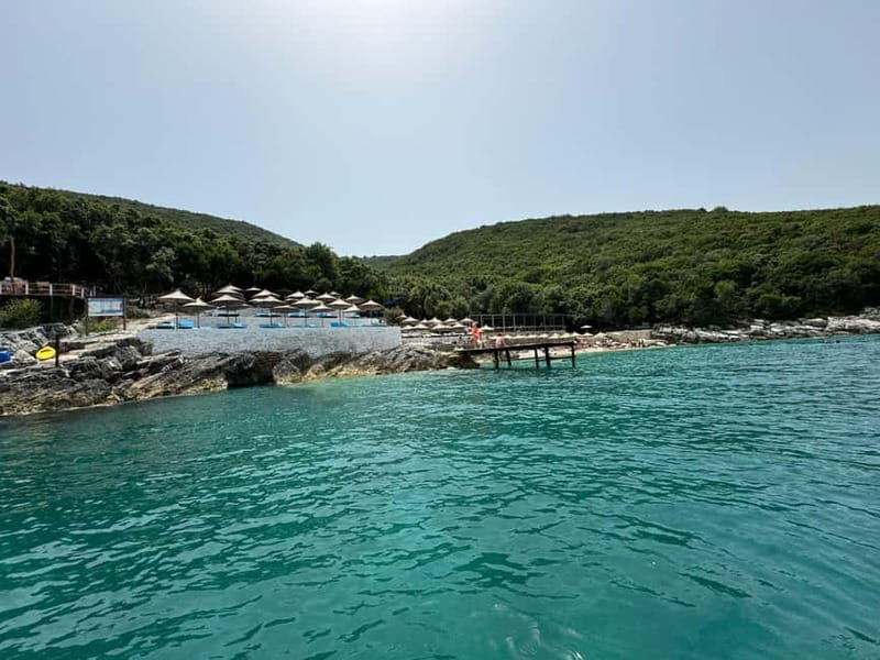Vlore: Speedboat to Sazan Island, Haxhi Ali Cave & Karaburun - Sazan Island: abandoned buildings and a clear-water swim