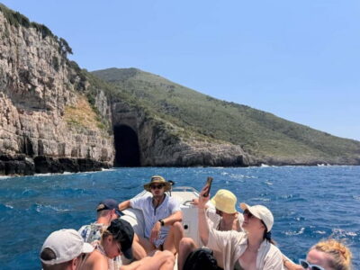 Speedboat to Sazan Island, Haxhi Ali Cave & Karaburun