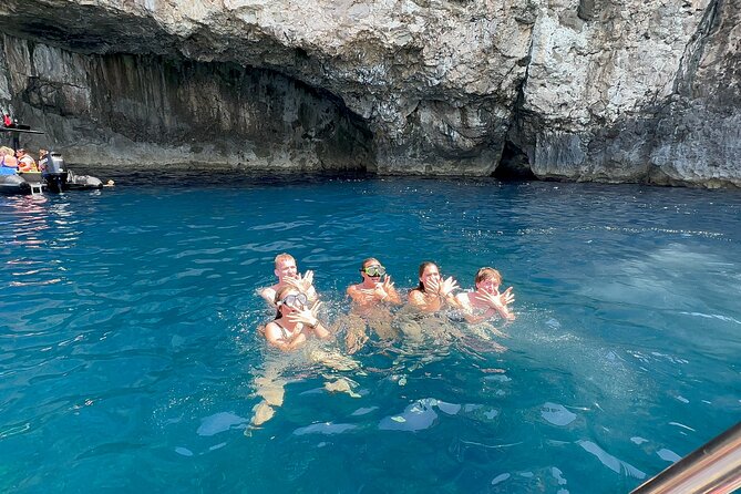 Vlore Speedboat Tour to Dafina Bay & Haxhi Ali Cave - Dafina Bay combines open water and a small cave