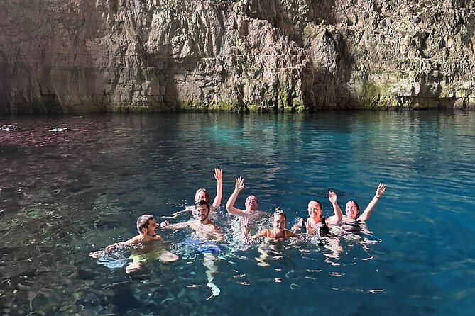 Vlore Speedboat Tour to Haxhi Ali Cave - St. Vasil Beach gives you the longest swim