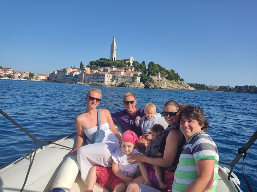 Vrsar: Dolphin-Watching Sunset Adventure with Speedboat - Leaving Vrsar marina on a 90-minute search