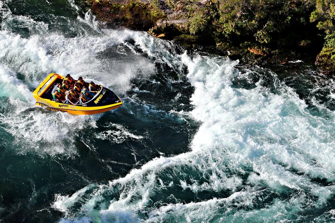 Waikato River Jet Boat Ride from Taupo - Leaving Rotokawa and entering the river