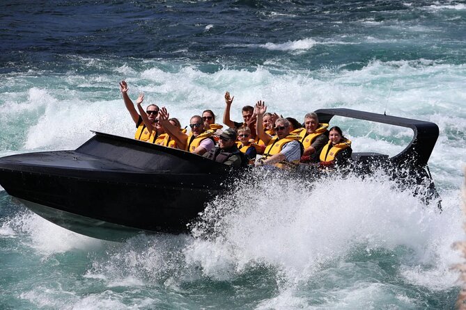 Waikato River Jet Boat Ride from Taupo - Surfing the Nga Awapurua Rapids