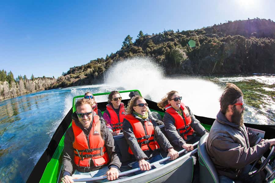 Wanaka: Jet Boat Ride on Clutha River - Leaving Wanaka for the Clutha River