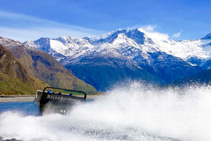 Wanaka: Jet Boat & Wilderness Walk - Racing through the Matukituki Valley