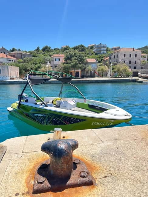 Zadar:3 Pearls of Zadar Speedboat Tour with Wine & Fruit - Snorkeling help for first-timers