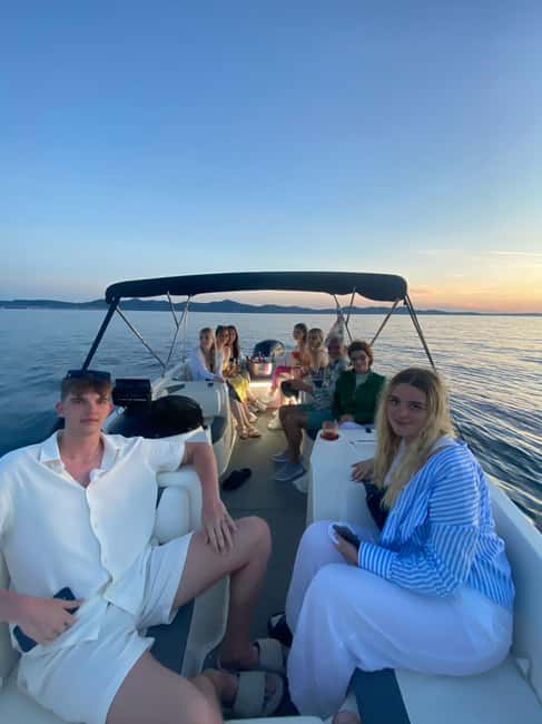 Zadar: Golden Hour Cruise RIB Tour Island Dinner Stop & Swim - Frnaža Bay: one hour for swimming and snorkeling