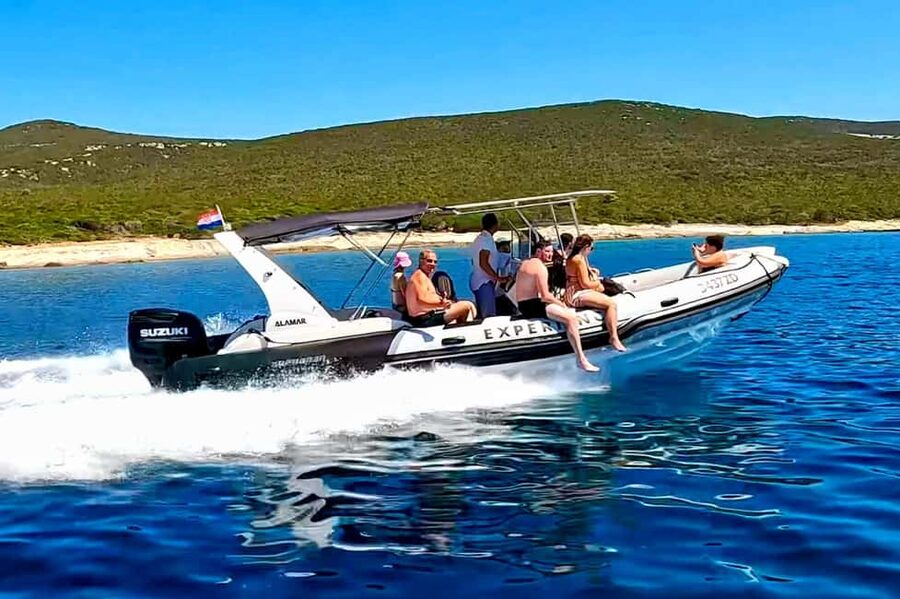 Zadar: Island-Hopping, Swimming & Snorkeling SpeedBoat Tour - A brief look at the Greeting to the Sun