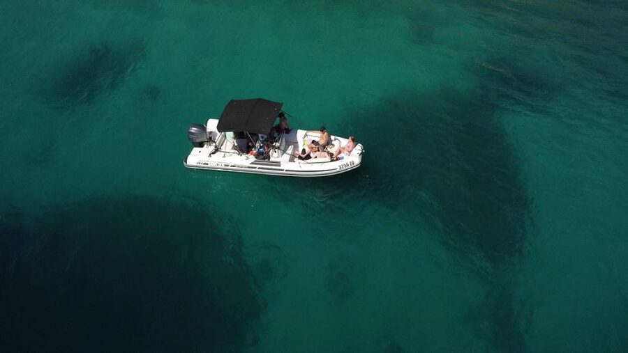 Zadar Islands: Private Hidden Treasures Speedboat Tour - The sandy bay near Dugi Otok