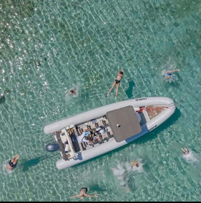 Zadar: RIB boat Tour to Hidden Bays with Snorkeling & Drinks - Key points at a glance