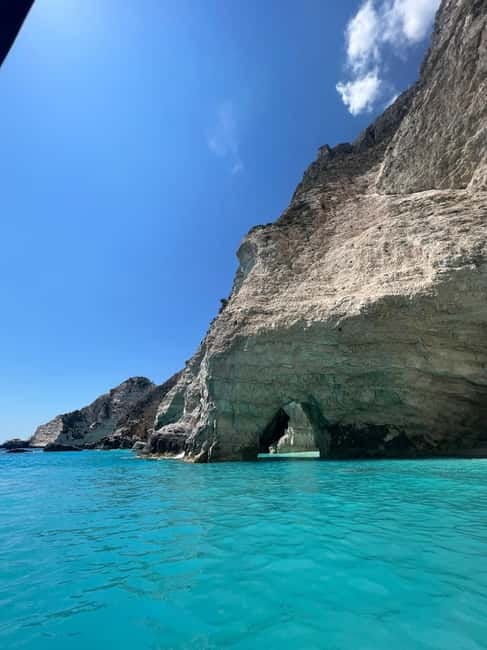 Zakynthos: Turtles, Marathonisi & Keri Caves Speedboat Tour - Keri Caves, arches, and the best part of the ride