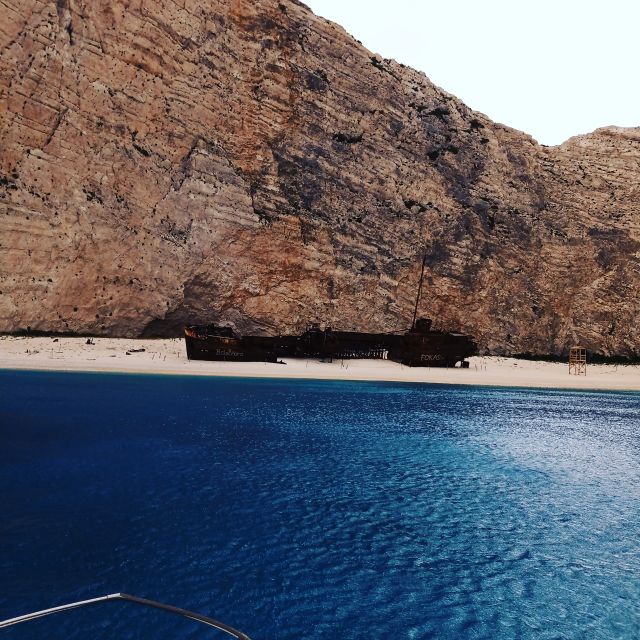 Zante: Shipwreck Beach & Blue Caves Private Speedboat Tour - Finding the boat at Porto Tragaki