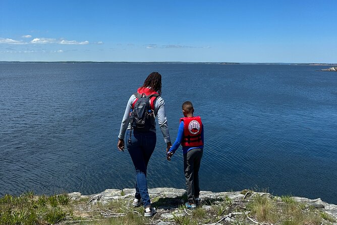 Zodiac Coastal Tour with Naturalist Guide: Lunenburg - Getting Off the Boat at the Islands