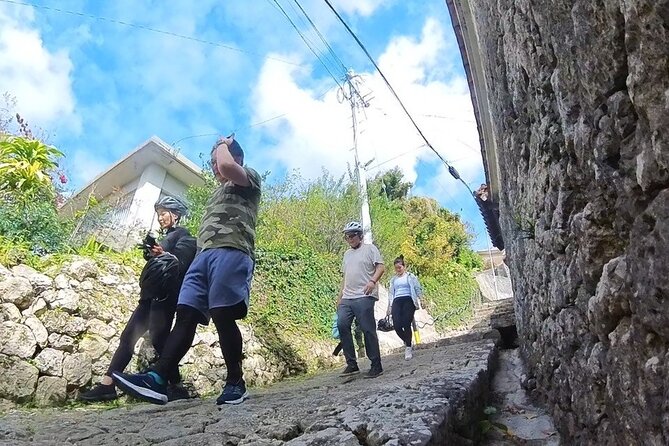 Zodiac Shrines and Naha Backstreets Cycling Tour - Shuri Kannondo and the guardian of the kingdom